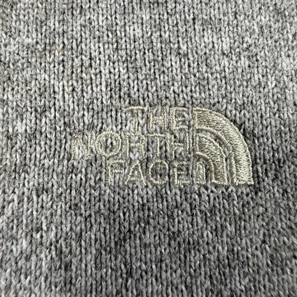 The North‎ Face Mens Small Gordon Lyons 1/4 Zip Fleece Pullover Heather Gray